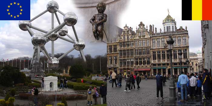 Some of the sights of Brussels.